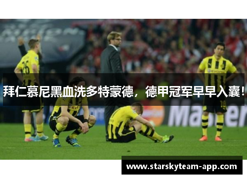 拜仁慕尼黑血洗多特蒙德，德甲冠军早早入囊！